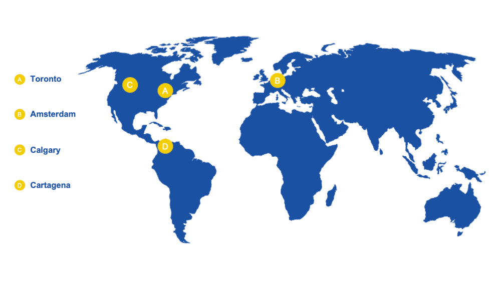 where we operate map where we operate map