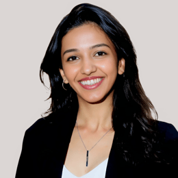 Menaka Bhatia, Analyst, Client Engagement and Delivery at ClearBlue Markets