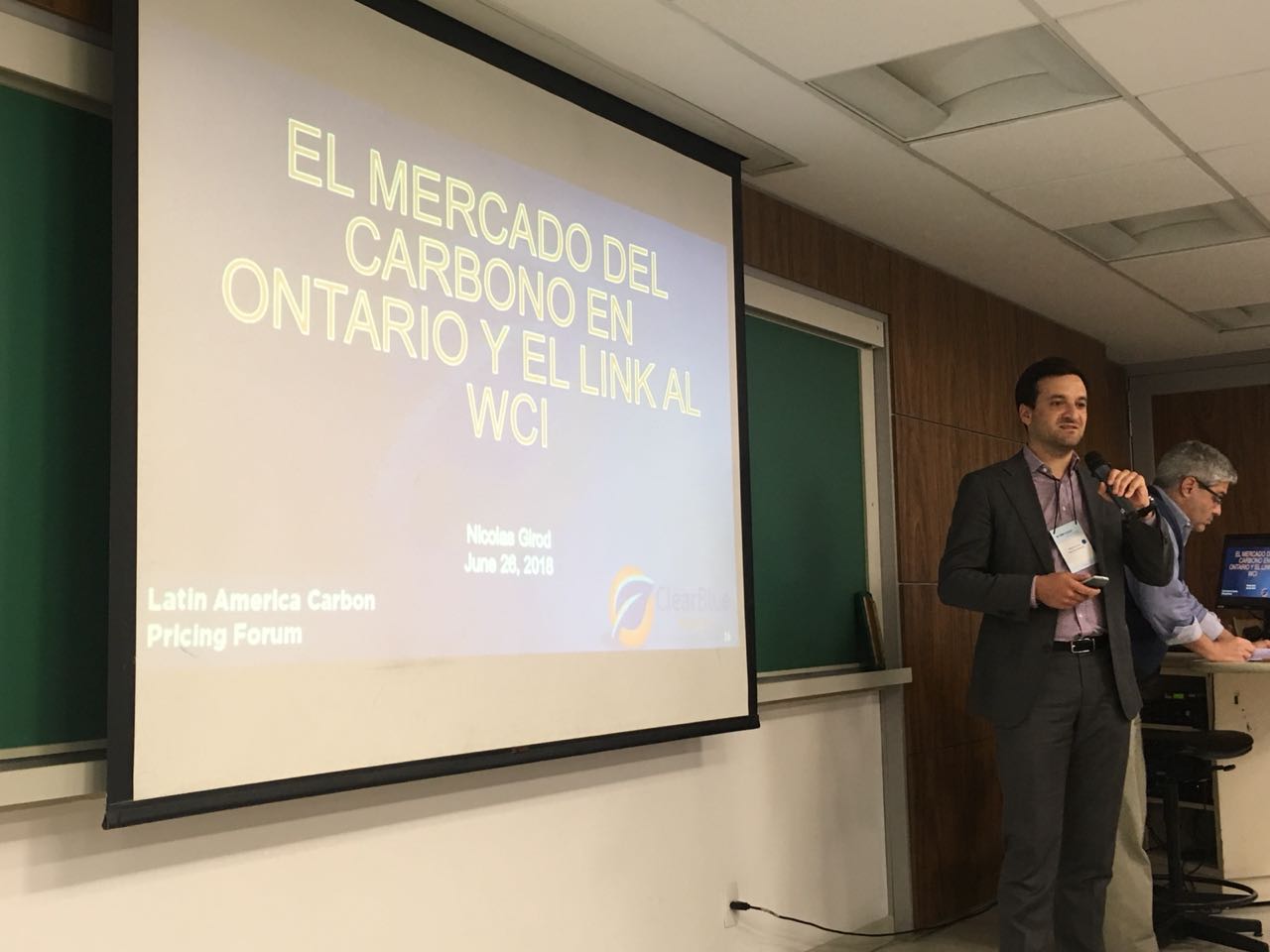 ClearBlue's Nicolas Girod shares expertise as panelist at the Latin America Carbon Pricing Forum