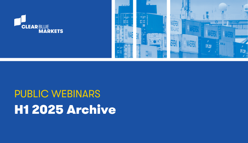 Download ClearBlue webinars that you may have missed