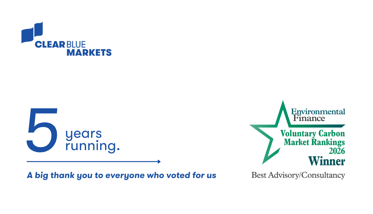 ClearBlue Markets Named Best Advisory/Consultancy, Five Years Running