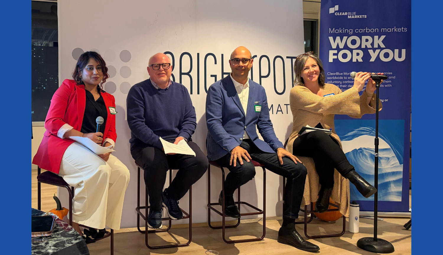 Toronto Carbon Club October 15 social panelists