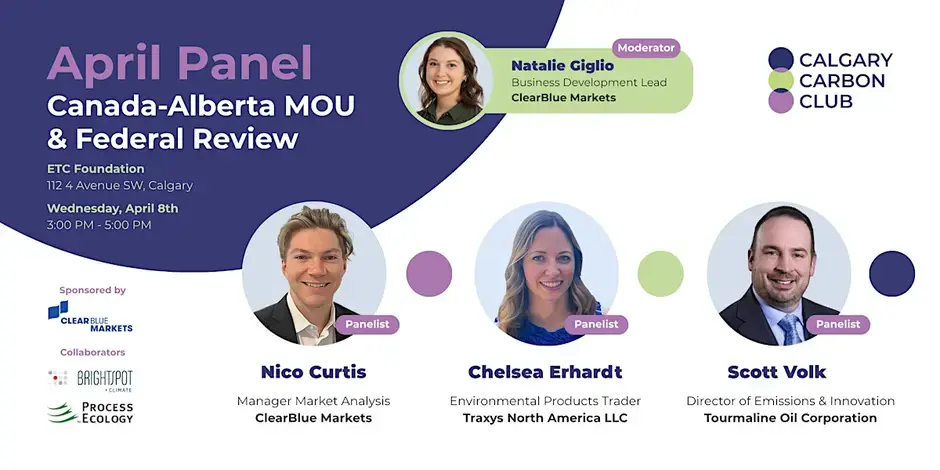 Panel Discussion: Unpacking the Canada-Alberta Carbon MOU