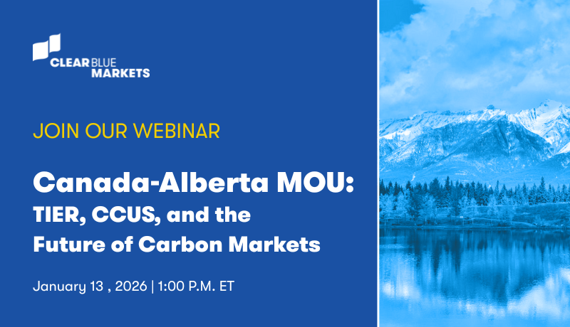 Canada-Alberta MOU: TIER, CCUS, and the Future of Carbon Markets