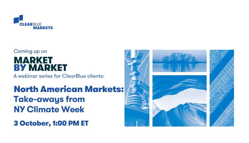 North American Markets: Takeaways from NY Climate Week