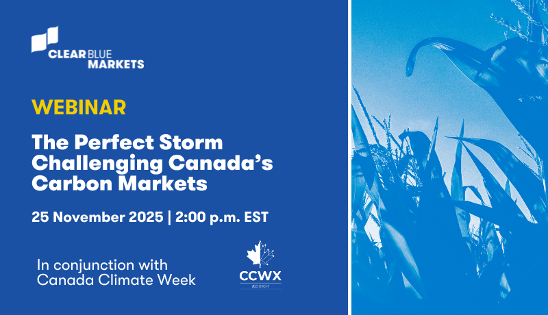 Join ClearBlue at Canada Climate Week