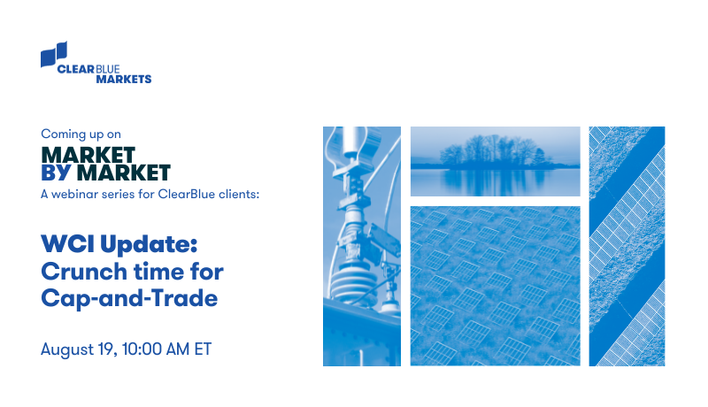 WCI Update: Crunch Time for Cap-and-Trade