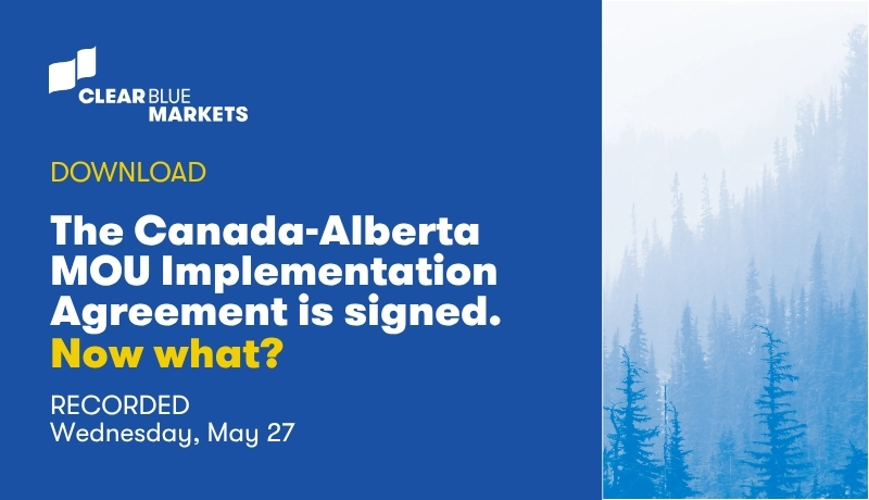 The Canada-Alberta MOU Implementation Agreement is signed. Now what?