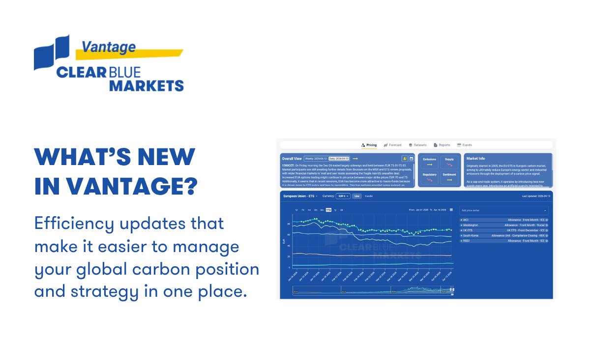 ClearBlue Vantage Updates: One Platform, Every Market